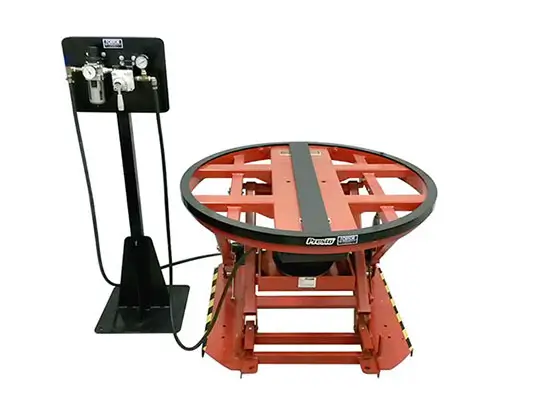 Posicionador de paletas con sistema neumático de control de ascenso y descenso posicionador de paletas con sistema neumatico de control 2